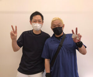 H.O様と2ショット